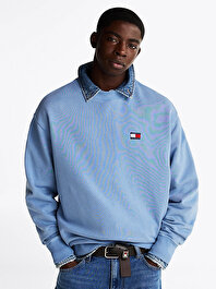 Erkek Tjm Rlx Tj Label Sweatshirt