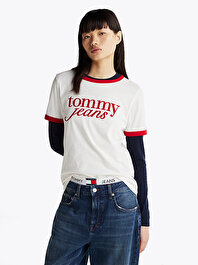 Kadın Tjw Rlx Script Ringe T-Shirt