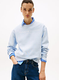 Kadın Modern Reg Corp Logo Sweatshirt