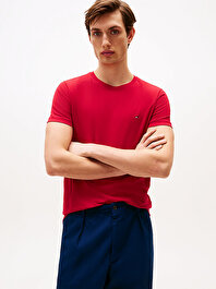 Erkek Stretch Slim Fit T-Shirt