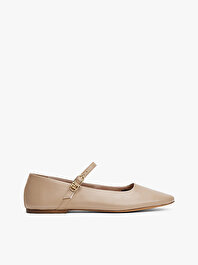 Kadın Leather Maryjane Babet