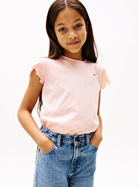 Kız Çocuk Essential Ruffle T-Shirt