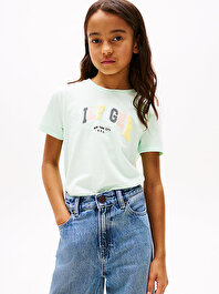 Kız Çocuk Varsity T-Shirt