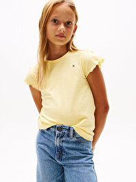 Kız Çocuk Essential Ruffle T-Shirt