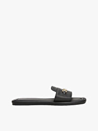 Kadın Leather Horsebit Terlik