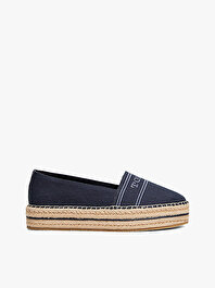 Kadın Denim Platform Espadril