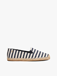 Kadın Nautical Stripe Espadril