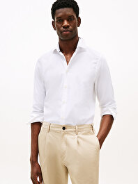 Erkek Dc Solid Poplin Gömlek