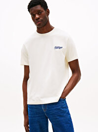 Erkek Hilfiger Summer Photo T-Shirt