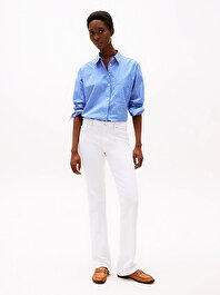 Kadın Bootcut Rw White Jean Pantolon