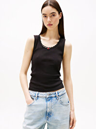 Kadın Tjw Slim  Pointelle T-Shirt