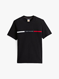 Erkek Adaptive Hilfiger Chest T-Shirt