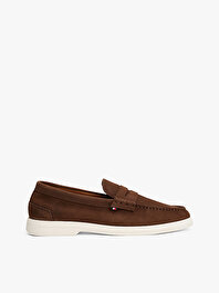 Erkek Tommy Hilfiger Nubuk Loafer
