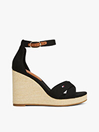 Kadın Flag High Wedge Espadril