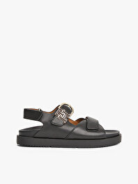 Kadın Leather Sporty Sandalet