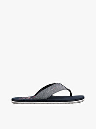 Erkek Chambray Plaj Terliği
