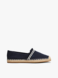 Kadın Fringe Canvas Closed Espadril