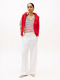 Kadın Essential Linen Tailored Pantolon