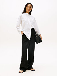 Kadın Essential Linen Tailored Pantolon