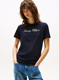 Kadın Script Regular T-shirt