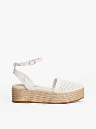 Kadın Knit Mesh Espadril Sandalet