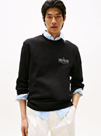 Erkek Hilfiger Stacked Sweatshirt