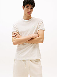 Erkek TJM Regular Badge T-shirt