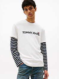 Erkek TJM Regular Badge Play T-shirt