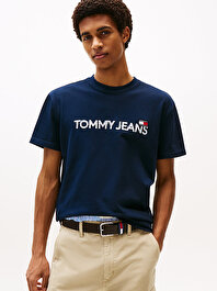 Erkek TJM Regular Badge Play T-shirt