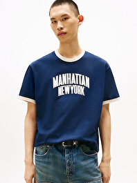 Erkek TJC Relax Ringer Varsity T-shirt