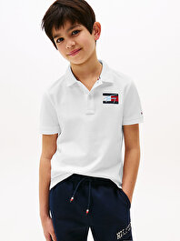 Erkek Çocuk TOMMY Flag Polo T-shirt