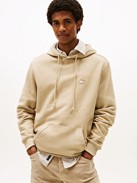 Erkek TJM Regular Badge Hoodie