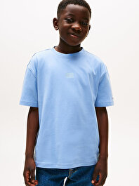 Erkek Çocuk Tonal Flag T-shirt
