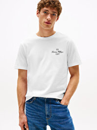Erkek Outline Flag T-shirt