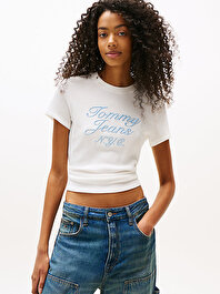 Kadın TJW Slim Waffle T-shirt