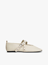 Kadın TJW Leather Maryjane Babet