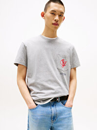 Erkek TJM Regular Monogram T-shirt