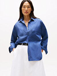 Kadın Essential Poplin New Easy Gömlek
