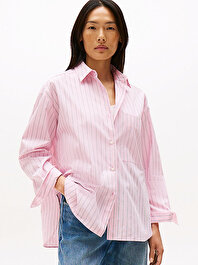 Kadın Essential Poplin New Easy Gömlek