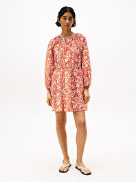 Kadın Co Silk Voile Short Elbise