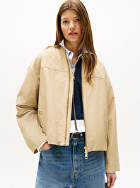 Kadın Cotton Nylon Regular Bomber Ceket