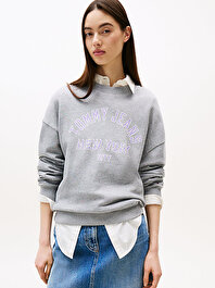 Kadın TJW Boxy Varsity Oversize Sweatshirt