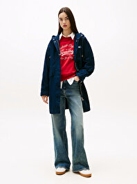 Kadın TJW Badge Waisted Parka