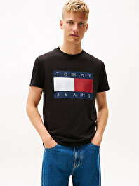 Erkek TJM Regular Big Flag T-shirt