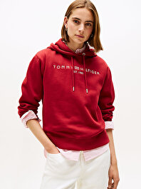 Kadın Modern Reg Corp Logo Sweatshirt