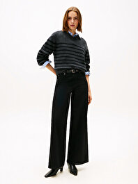 Kadın Denim Black 70's Jean Pantolon