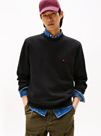 Erkek Essential Terry Crew Sweatshirt