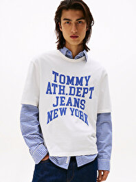 Erkek TJM 90s Varsity T-shirt