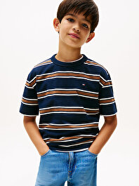 Erkek Çocuk Cotton Stripe T-shirt