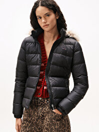 Kadın TJW Basic Hooded Puffer Mont